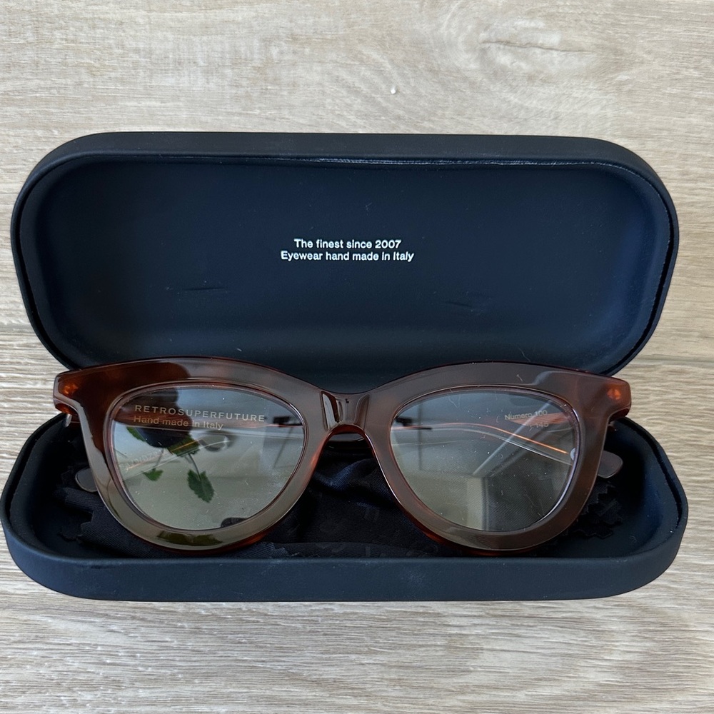 RetroSuperFuture Tortoise Shell Glasses - Picture 6 of 8